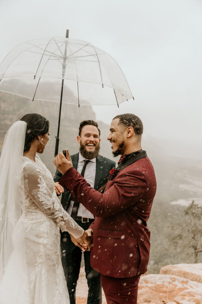 what happens if it rains on my wedding day?